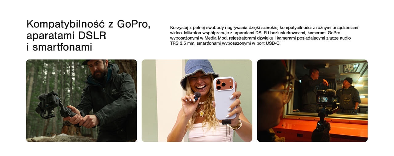 GoPro Wireless Mic Complete Kit - Mikrofony bezprzewodowe z odbiornikiem